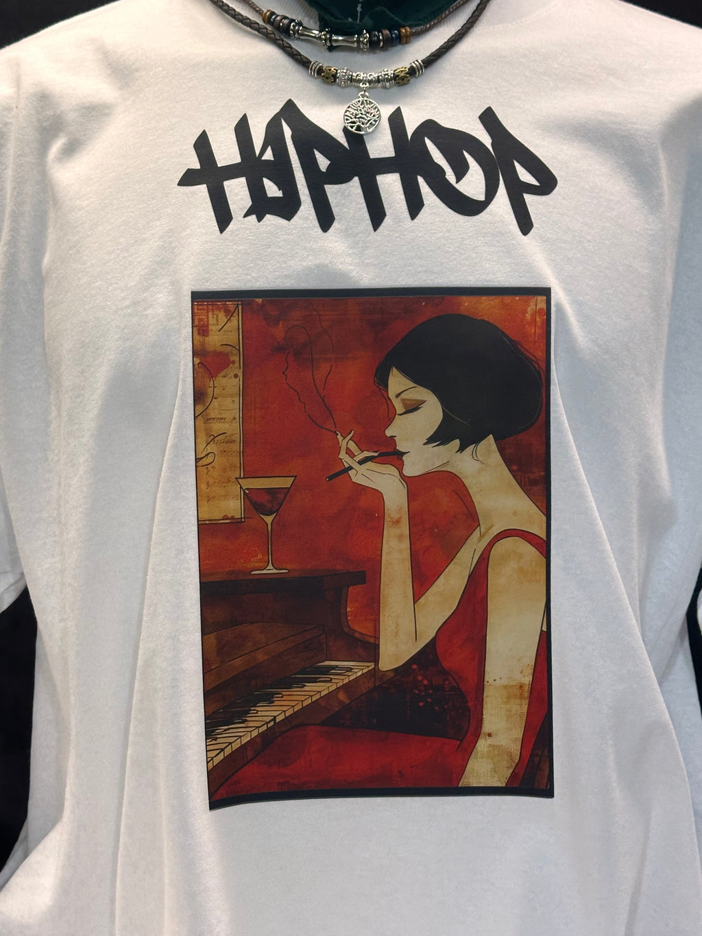 Fantastic Long Sleeved Designed And Crafted T-shirt