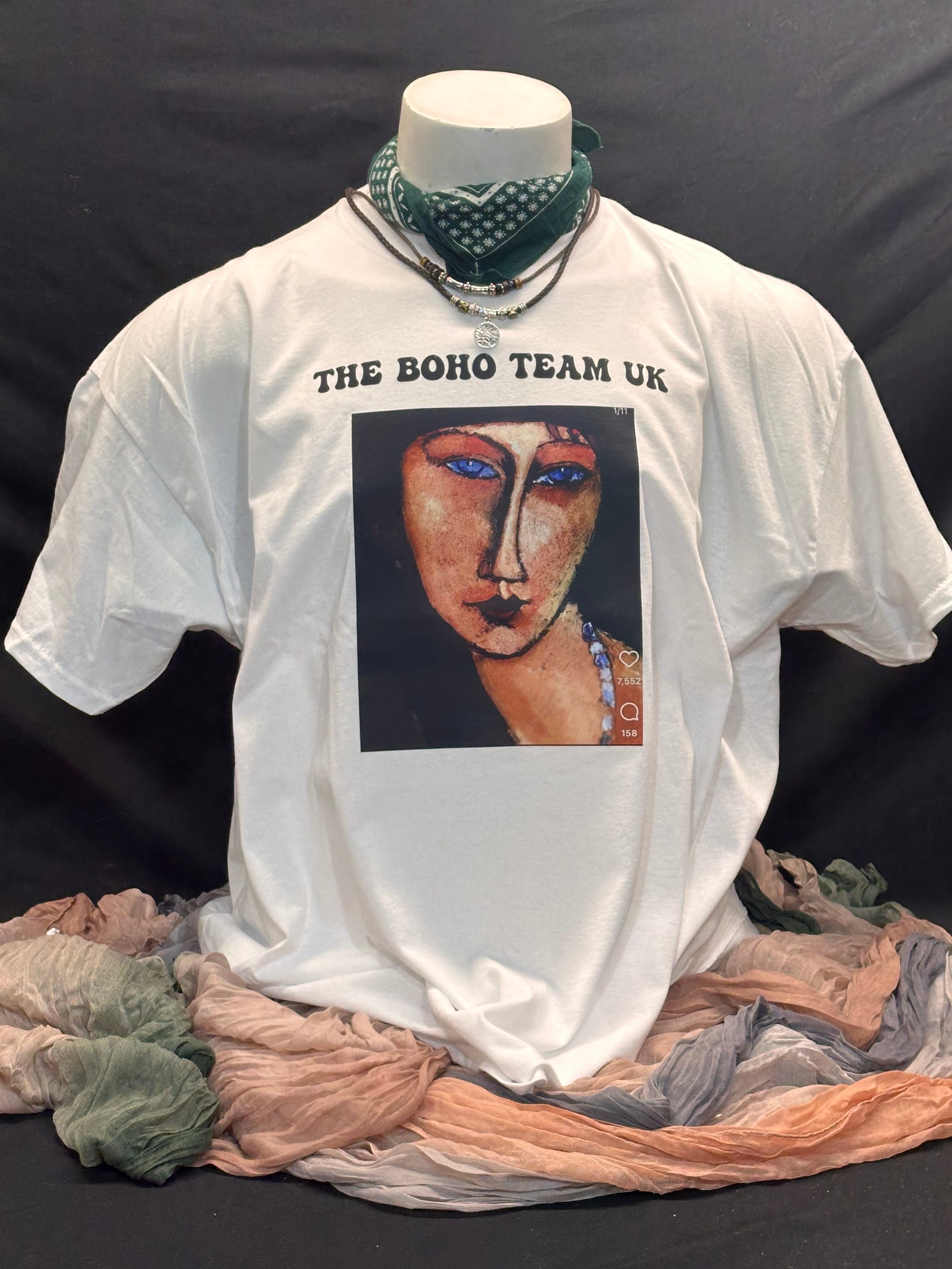 Fantastic Modigliani Motif T-shirt