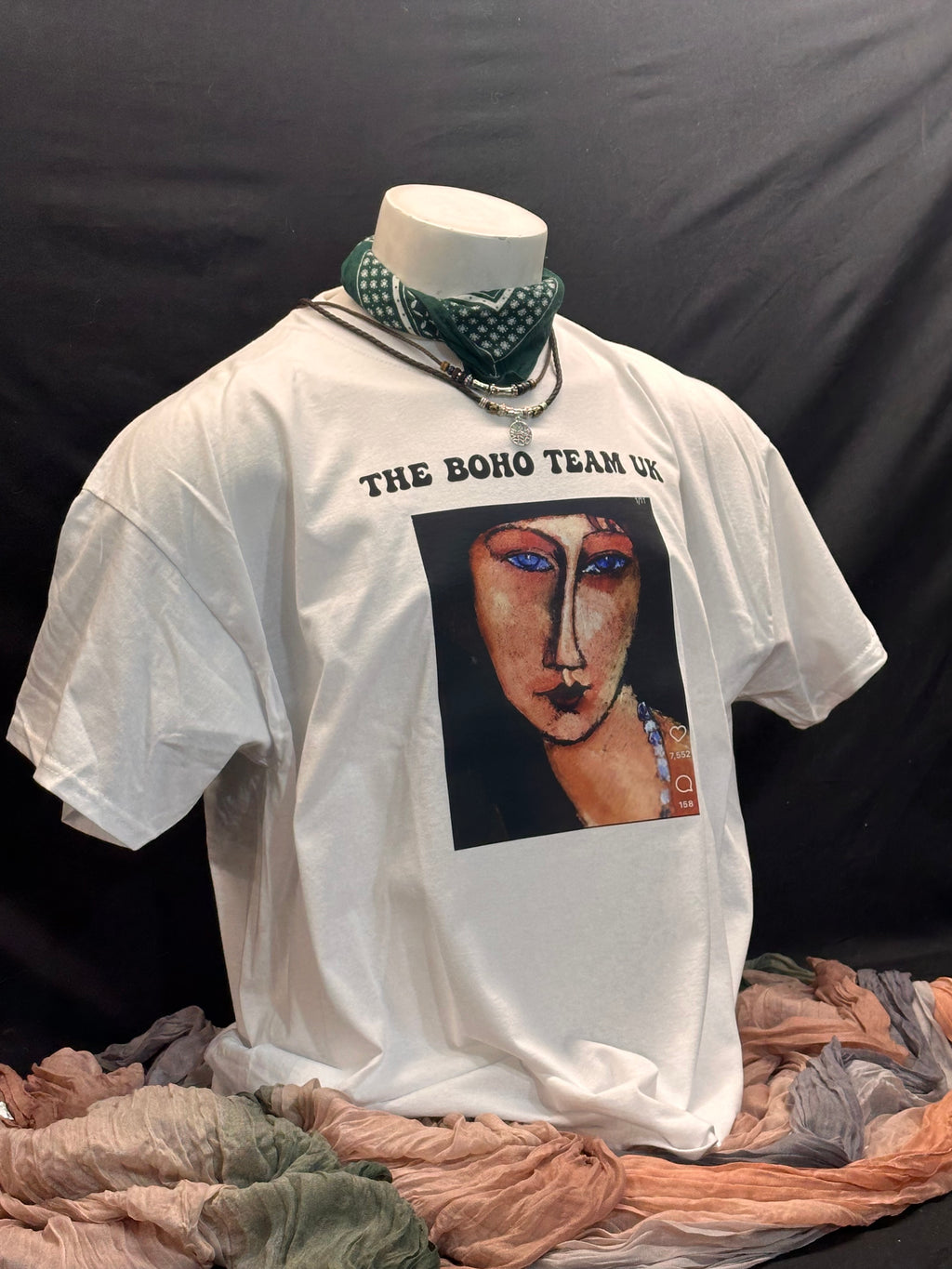 Fantastic Modigliani Motif T-shirt