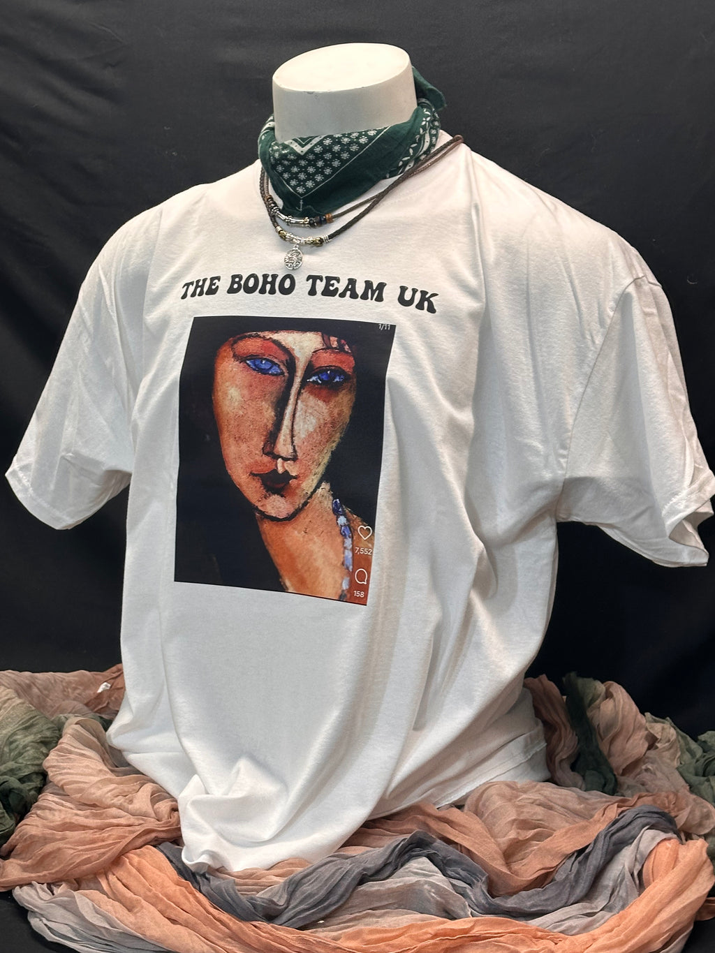 Fantastic Modigliani Motif T-shirt