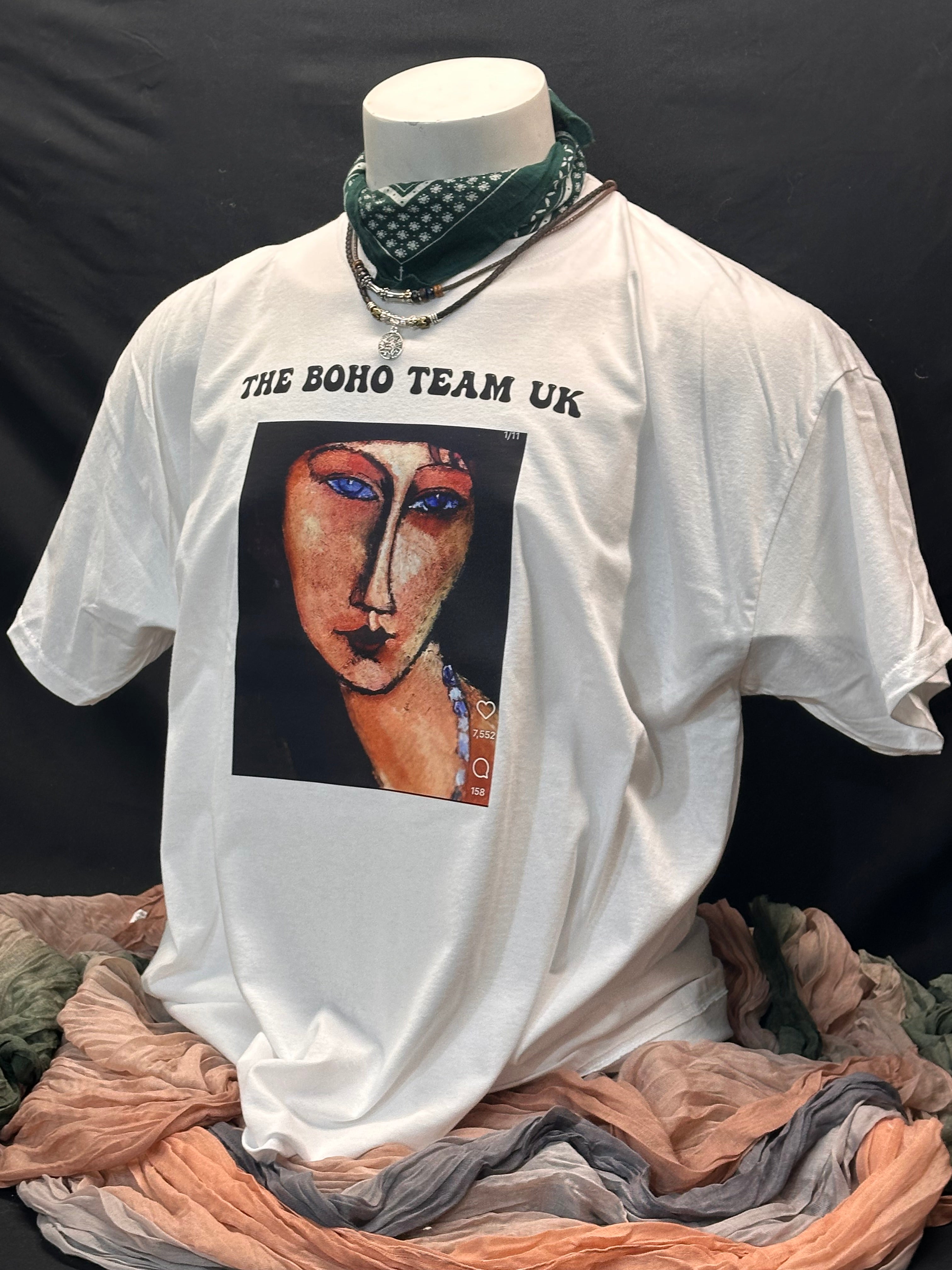Fantastic Modigliani Motif T-shirt