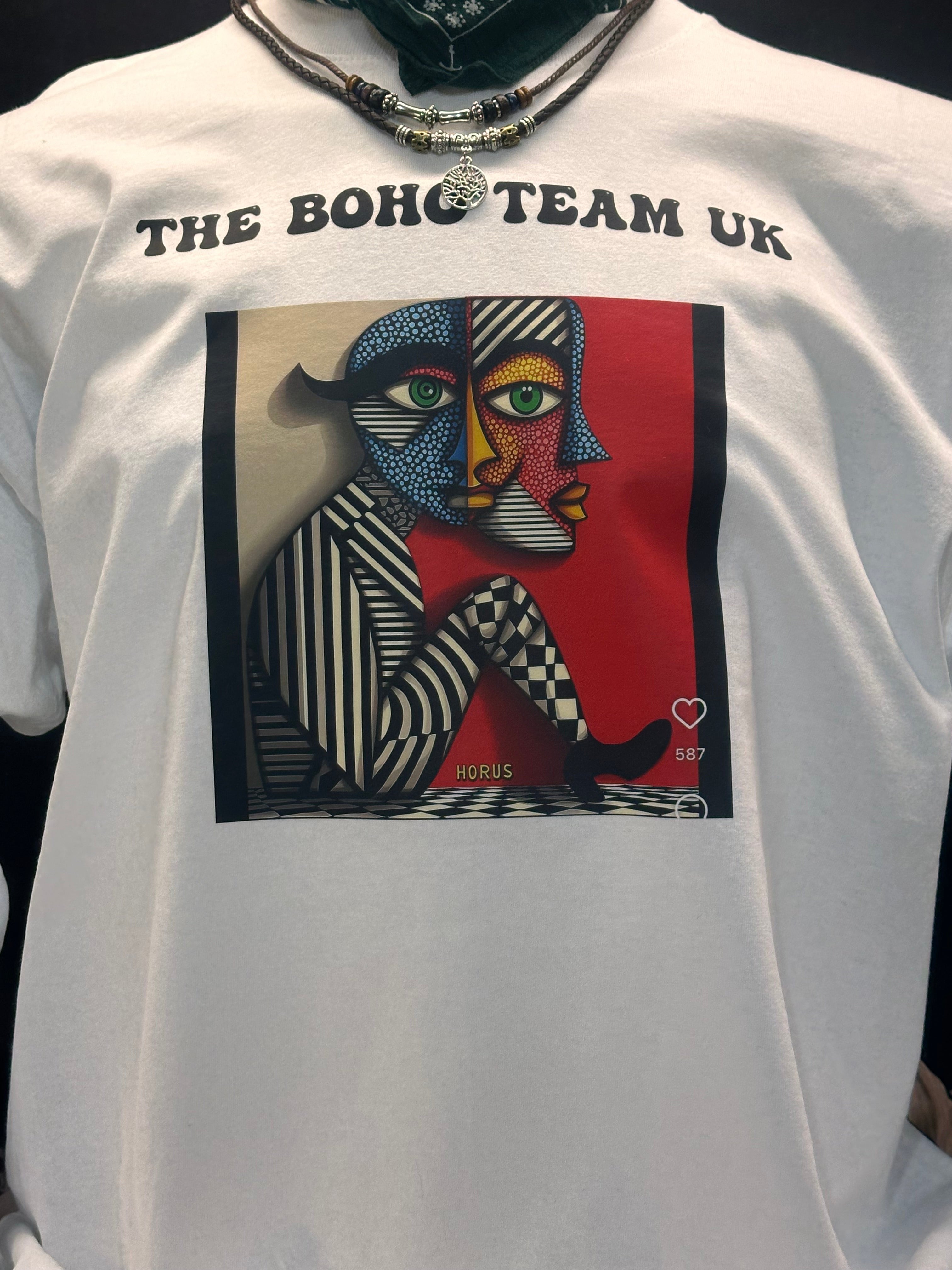 Fantastic designed and crafted cool statement T-shirts from the Boho team UK