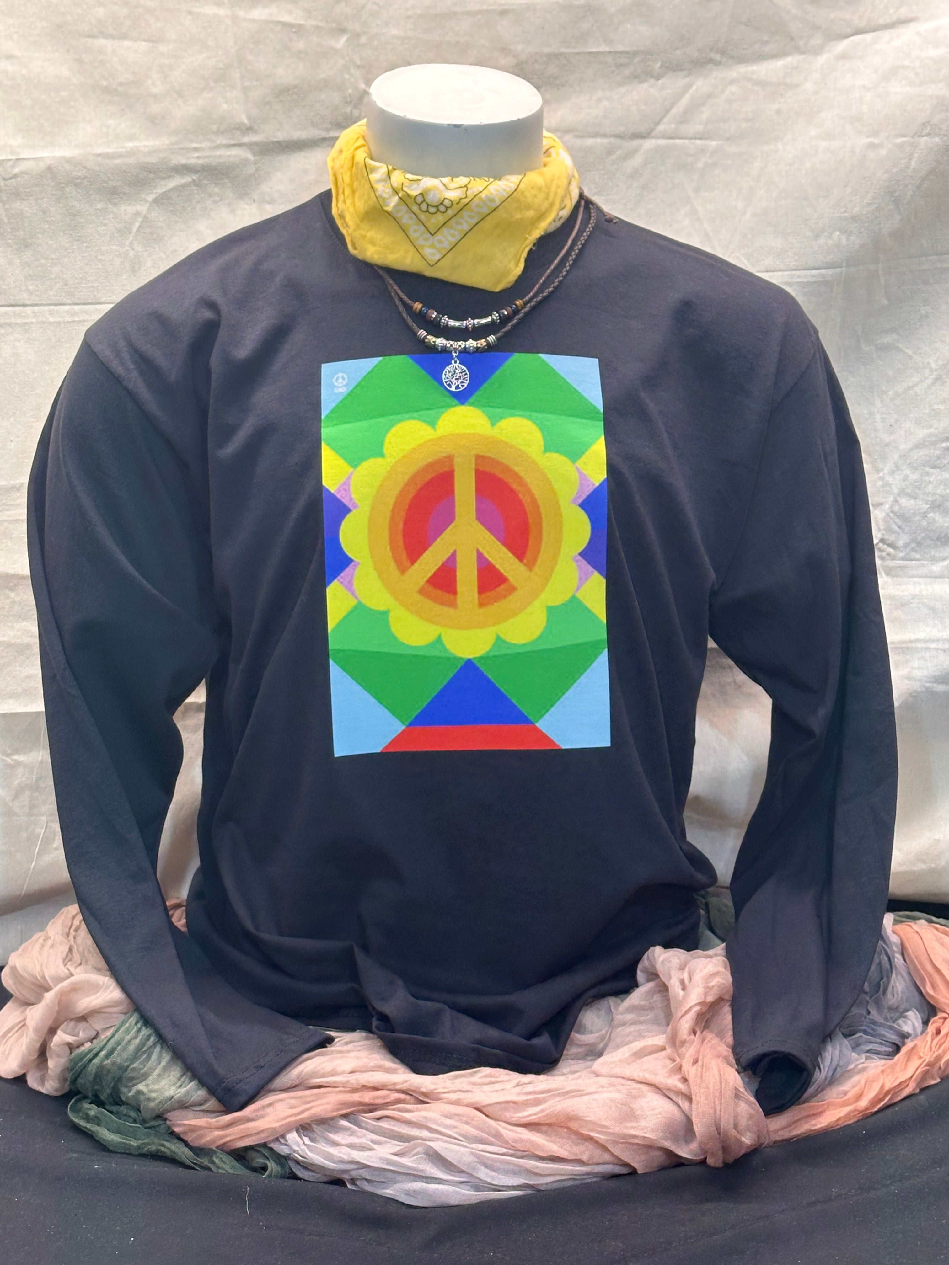 Vintage CND Motif T-shirt. Cool, on trend and making a statement.
